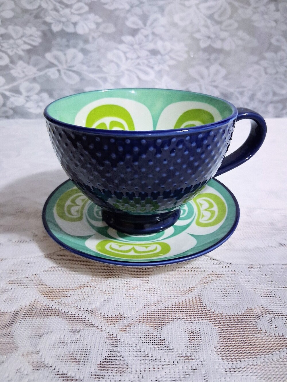 Native Home Moon Mug and Saucer Pacific Northwest Artist Simone Diamond - Picture 4 of 14